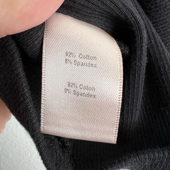 CINQ À SEPT Jordan Puff-Shoulder Cotton & Cashmere Sweater Size Small - Picture 5 of 8